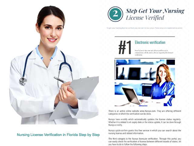 Nursing License Verification in Florida Step by Step