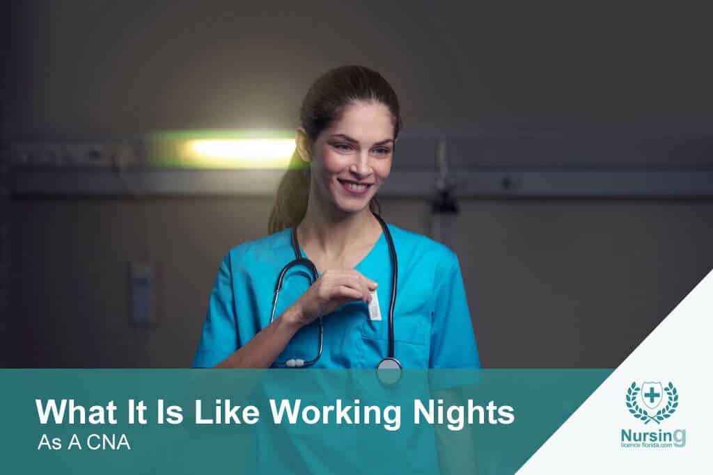 What it is like working nights as a CNA